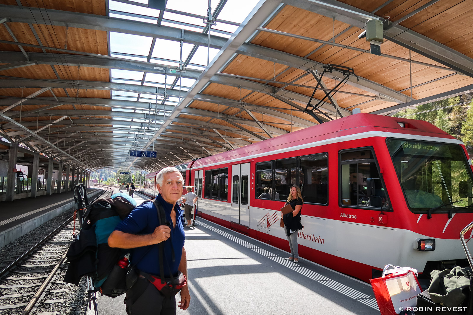 Gare de dpart pour Zermat   Tasch