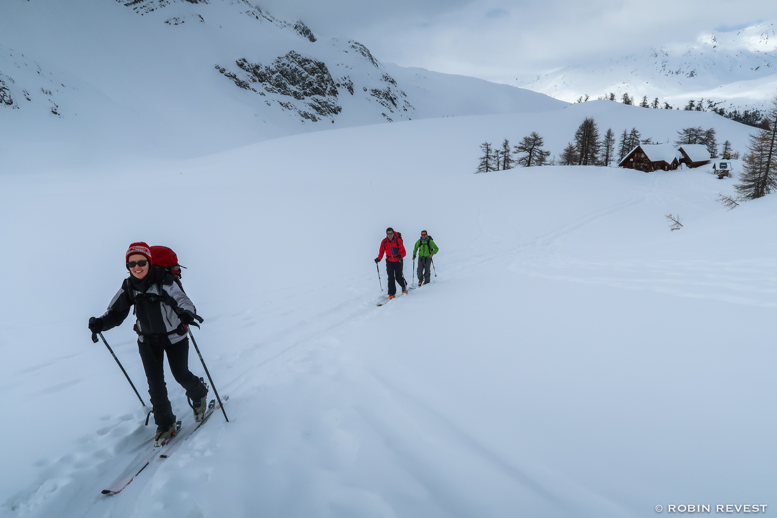 Raid  ski autour de Nvache 15