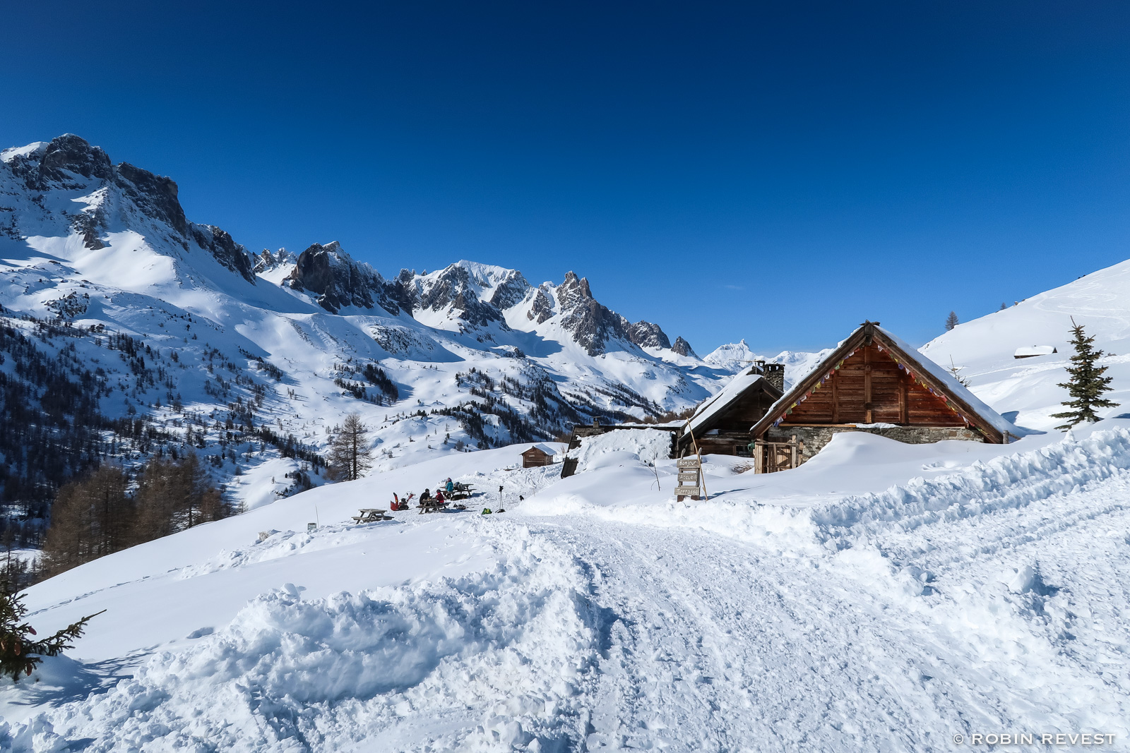 Raid  ski autour de Nvache 48