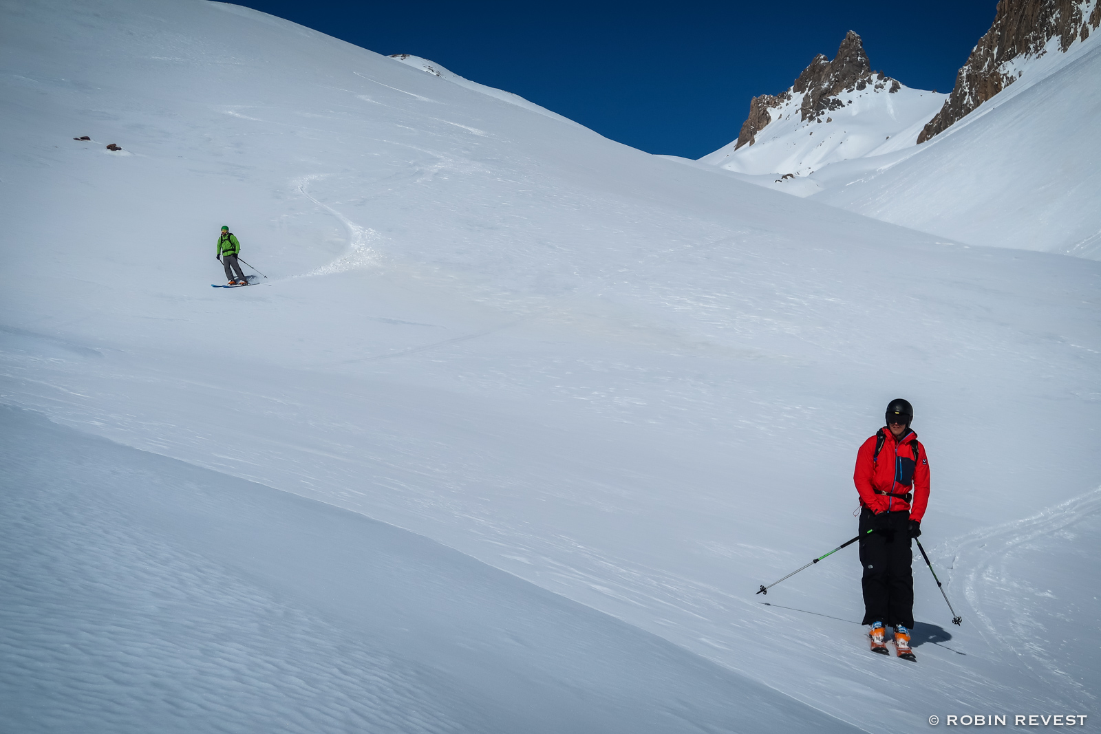 Raid  ski autour de Nvache 58