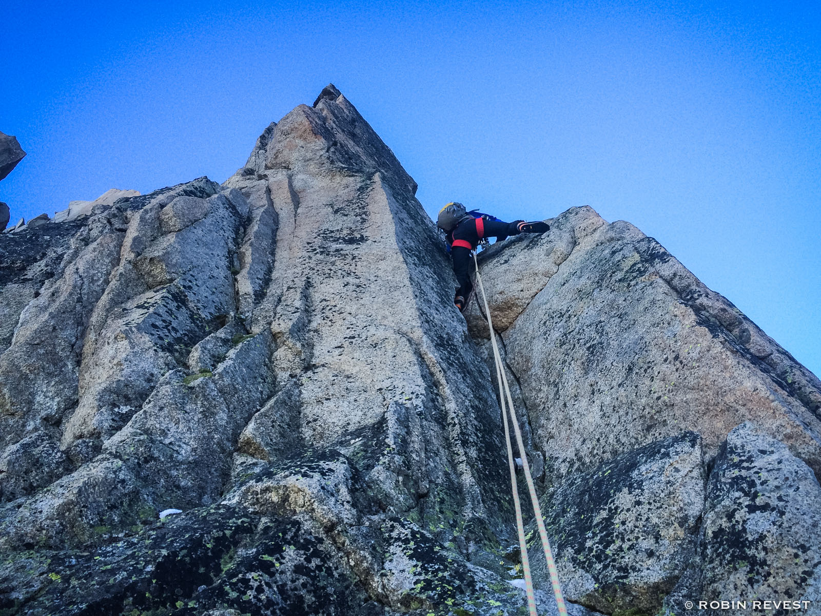 Aiguille du Peigne Voie normale sortie Lepiney 12